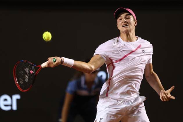 Jockey Club Brasileiro Joao Fonseca (BRA) faces Mariano Navone (ARG), during the quarterfinals of the Rio Open 2024, at the Jockey Club Brasileiro, this Friday 23. 30761 (Daniel Castelo Branco SPP) Copyright: xDanielxCasteloxBrancox xSPPx spp-en-DaCaBr-DANI4580