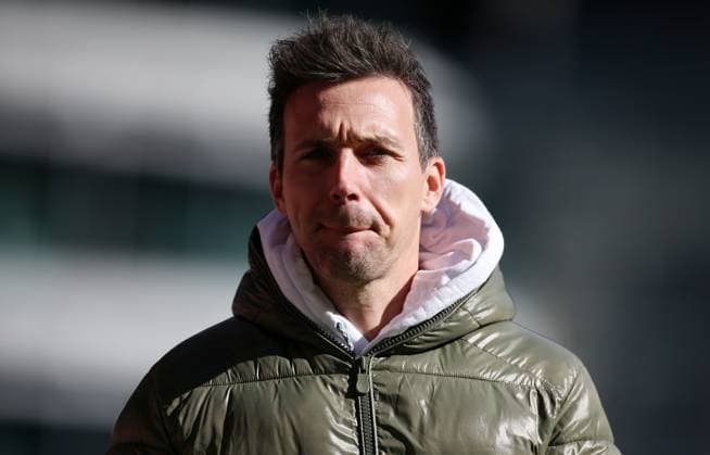 Christian Eichner coach Karlsruher SC at sky sport interview, 24 02 2024, Soccer, 2 Bundesliga, FC Kaiserslautern Karlsruher SC, 23 Matchday, Season 2023 24, Fritz Walter Stadion, Kaiserslautern, Germany, zmdz, DFB DFL regulations prohibit any use of photographs as image sequences and or quasi video FC Kaiserslautern Karlsruher SC