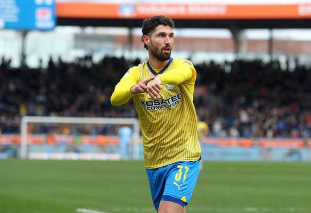 Braunschweig vs Berlin, 2 BL Braunschweig, 24 02 2024, FOOTBALL Eintracht Braunschweig vs Hertha BSC Berlin, 2 BL, Season 2023 24 Fabio Kaufmann Eintracht Braunschweig celebrates after his goal to make it 1 0 Braunschweig