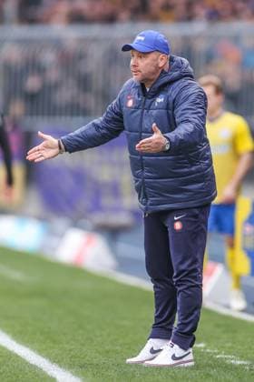 24 02 2024, Soccer, 2 Bundesliga, Matchday 23, Season 2023 2024, Eintracht Braunschweig Hertha BSC, Coach Pal Dardai Hertha BSC Braunschweig Eintracht Stadion NDS Germany xRHR PHOTO TRx Copyright: RHR-FOTOx RHR-FOTO TR