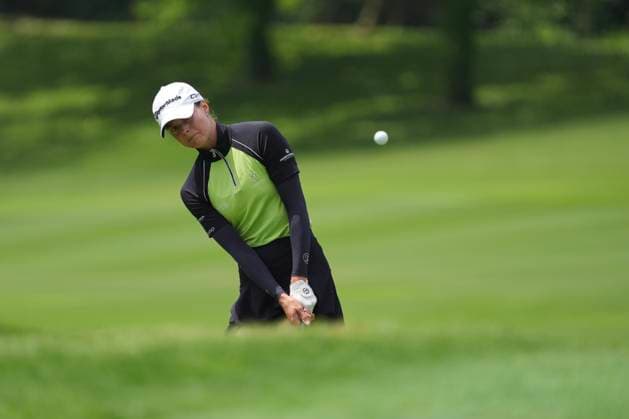 Honda LPGA, Golf Damen Thailand 2024 - Round 3 Esther Henseleit of Germany is playing her approach shot during the third round of the Honda LPGA Thailand 2024 at Siam Country Club Old Course in Chonburi, Thailand, on February 24, 2024. Chonburi Thailand  Copyright: xVachiraxVachirax originalFilename:kalong-hondalpg240222_npeSt.jpg