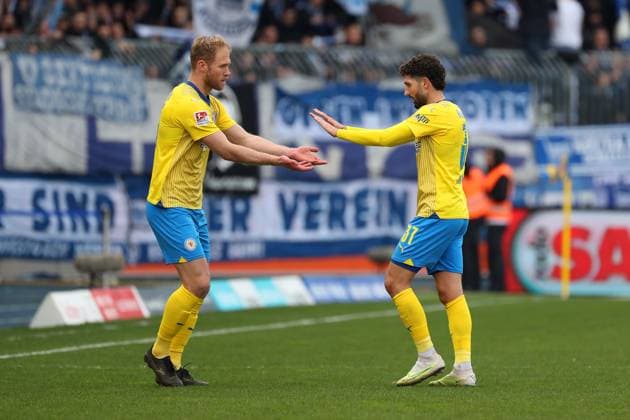 Braunschweig vs Berlin, 2 BL Braunschweig, 24 02 2024, FOOTBALL Eintracht Braunschweig vs Hertha BSC Berlin, 2 BL, Season 2023 24 Braunschweig