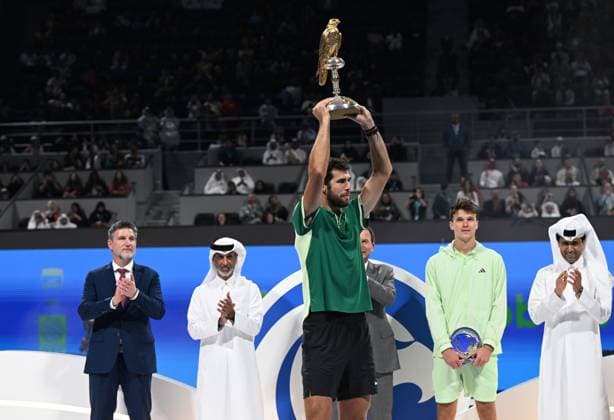 Qatar ExxonMobil Open 2024 Winner 2024 Karen Khachanov RUS
