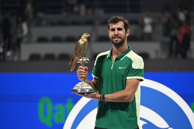 Tennis, ATP tournament in Doha