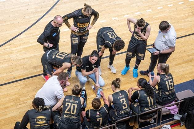 Basketball Berlin 24 02 2024 Season 2023 2024 1 Bundesliga DBBL Alba Berlin Saarlouis Royals Dragana Svitlica Saarlouis, Coach