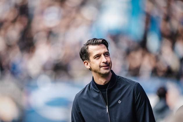 Soccer Men Season 2023 2024 2 Soccer Bundesliga 23 Matchday Hamburger SV vs SV 07 Elversberg 25 02 2024 Sports Director Jonas Boldt Hamburg Volksparkstadion Hamburg Germany