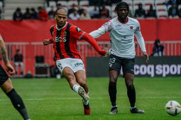Jean Clair Todibo (OGC Nice) FOOTBALL : OGC Nice vs Clermont Foot 63 - Ligue 1 Uber Eats - Nice - 25 02 2024 NorbertScanella Panoramic 