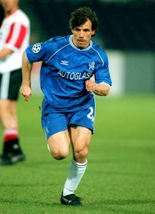 Onderwerp Subject: Feyenoord - Chelsea (1-3) Champions League Seizoen Season:1999 2000 FOTO PHOTO: Chelsea s Gianfranco ZOLA ROTTERDAM NLD Content not available for redistribution in The Netherlands directly or indirectly through any third parties. Copyright: xBSRxAgencyx 00193211.jpg