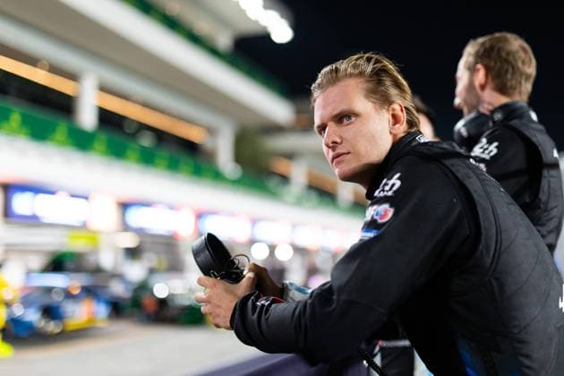 Sport Themen der Woche KW09 Sport Bilder des Tages SCHUMACHER Mick (ger), Alpine Endurance Team, Alpine A424, portrait during the Prologue of the 2024 FIA World Endurance Championship, from February 24 to 26, 2024 on the Losail International Circuit in Lusail, Qatar - FIA WEC - PROLOGUE 2024 - QATAR DPPI Panoramic  _J5_0039