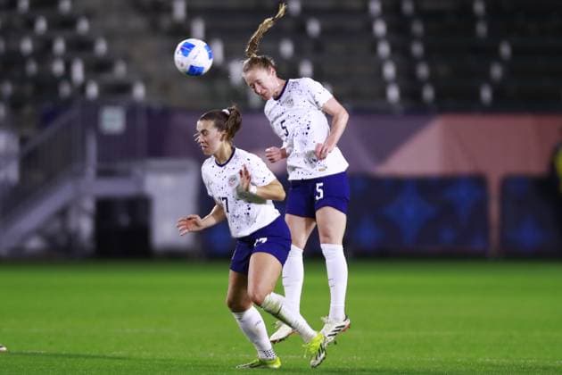RECORD DATE NOT STATED Concacaf W Gold Cup 2024 United States vs Mexico Becky Sauerbrunn of USA during the Group stage, Group A match between United States (USA) and Mexico (Mexico national team, Nationalteam as part of the Concacaf Womens Gold Cup 2024, at Dignity Health Sports Park Stadium on February 26, 2024 in Carson California, United States. CARSON LOS ANGELES CALIFORNIA UNITED STATES  Copyright: xUlisesxNaranjox 20240226215057_CWGC_2024_GA_USA_MEX_SAUERBRUNN89