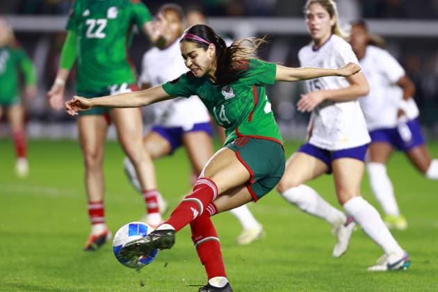 RECORD DATE NOT STATED Concacaf W Gold Cup 2024 United States 0-2 Mexico Greta Espinoza of Mexico during the Group stage, Group A match between United States (USA) and Mexico (Mexico national team, Nationalteam as part of the Concacaf Womens Gold Cup 2024, at Dignity Health Sports Park Stadium on February 26, 2024 in Carson California, United States. CARSON LOS ANGELES CALIFORNIA UNITED STATES  Copyright: xUlisesxNaranjox 20240226234815_CWGC_2024_GA_USA_MEX_ESPINOZA306