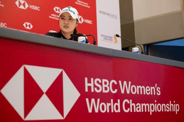 Golf, LPGA, HSBC Women s World Championship in Singapore, Press conference