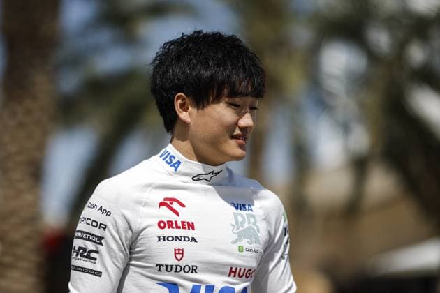 TSUNODA Yuki (jap), Visa Cash App RB F1 Team VCARB 01, portrait during the Formula 1 Gulf Air Bahrain Grand Prix 2024, 1st round of the 2024 FIA Formula One World Championship, WM, Weltmeisterschaft from February 29 to March 2, 2024 on the Bahrain International Circuit, in Sakhir, Bahrain - F1 - BAHRAIN GRAND PRIX 2024 DPPI Panoramic  240228_R01BAHRAIN__BR30070