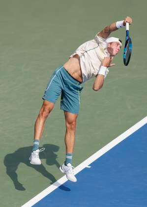 Arthur Cazaux FRA , Dubai Duty Free Tennis Championships, Dubai, U A E Tennis Dubai Tennis Championships 2024 ATP Dubai Duty Free Tennis Stadium Dubai United Arab Emirates 28 February 2024 Copyright: xJuergenxHasenkopfx