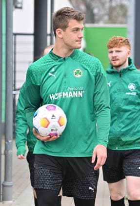 28 02 2024 Soccer 2 Bundesliga Season 2023 2024 SpVgg Greuther Fürth Fuerth Kleeblatt Training xwoxzix Ben Schlicke SpVgg Greuther Fürth