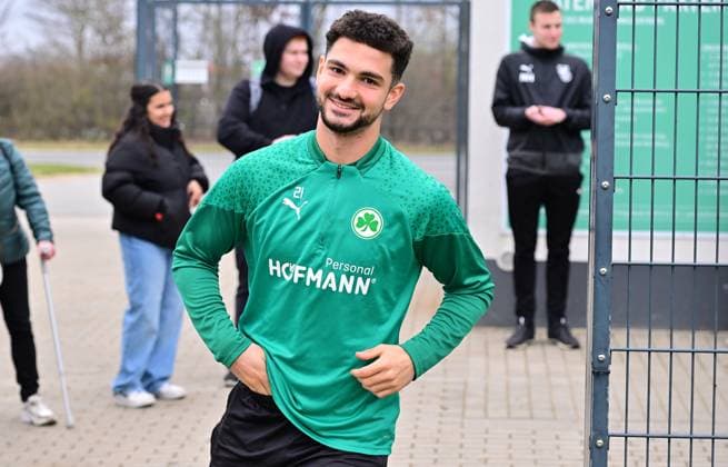 28 02 2024 Soccer 2 Bundesliga Season 2023 2024 SpVgg Greuther Fürth Fuerth Kleeblatt Training xwoxzix Kerim Calhanoglu 21, SpVgg Greuther Fürth