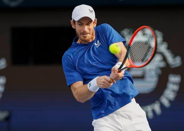Andy Murray, Dubai Duty Free Tennis Championships, Dubai, U A E Tennis Dubai Tennis Championships 2024 ATP Dubai Duty Free Tennis Stadium Dubai United Arab Emirates 28 February 2024 Copyright: xJuergenxHasenkopfx