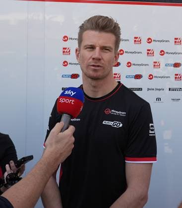 Formula 1 Gulf Air Bahrain Grand Prix 2024 28 02 2024, Bahrain International Circuit, Sakhir, Formula 1 Gulf Air Bahrain Grand Prix 2024 ,in the picture Nico Hülkenberg DEU , Haas F1 Team in an interview nordphotoxGmbHx xBratic nph00250