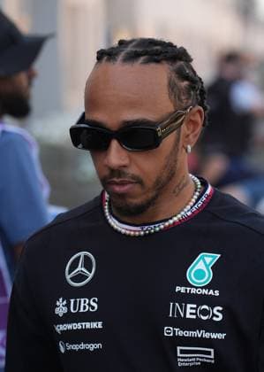 28 02 2024, Bahrain International Circuit, Sakhir, Formula 1 Gulf Air Bahrain Grand Prix 2024 ,in the picture Lewis Hamilton GBR , Mercedes AMG Petronas Formula One Team Sakhir Bahrain International Circuit Bahrain eu-images-506