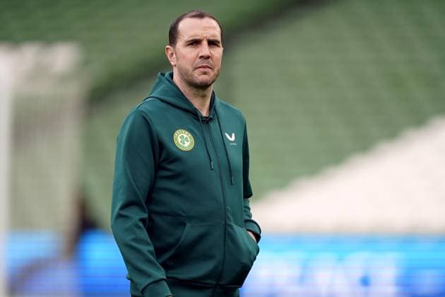 Football, John O Shea becomes interim coach of the Irish national team, archive pictures