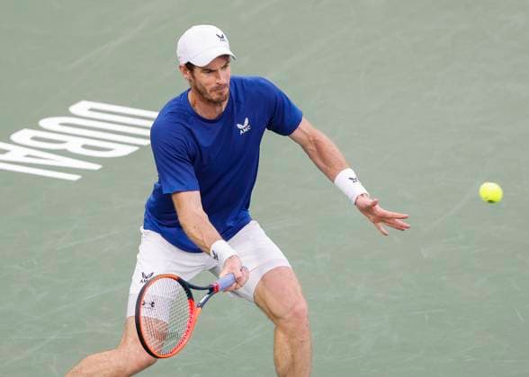 Andy Murray, Dubai Duty Free Tennis Championships, Dubai, U A E Tennis Dubai Tennis Championships 2024 ATP Dubai Duty Free Tennis Stadium Dubai United Arab Emirates 28 February 2024 Copyright: xJuergenxHasenkopfx