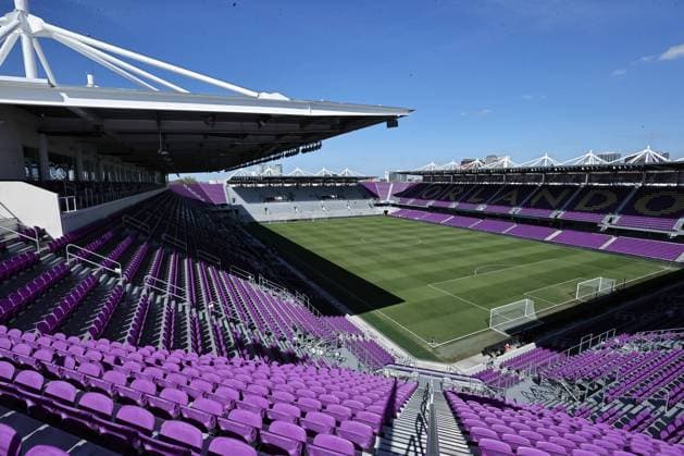 RECORD DATE NOT STATED Concacaf Champions Cup 2024 Orlando City (USA) vs Cavalry (CAN) General view Stadium during the round one second leg match between Orlando City and Cavalry as part of the CONCACAF Champions Cup 2024, at Starlight Stadium on February 27, 2024, in Inter and CO Stadium, Orlando Florida, United States. ORLANDO FLORIDA UNITED STATES  Copyright: xOmarxVegax 20240227141739_CCC_2024_ORL_CAV_STADIUM2