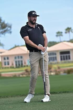 PALM BEACH GARDENS, FL - FEBRUARY 28: Marc Hubbard (USA) plays in the Pro-AM golf tournament at the Cognizant Classic at PGA, Golf Herren National on February 28, 2024, in Palm Beach Gardens, Florida. (Photo by Michele Eve Sandberg Icon Sportswire) GOLF: FEB 28 PGA Cognizant Classic in The Palm Beaches EDITORIAL USE ONLY Icon24022820027