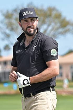PALM BEACH GARDENS, FL - FEBRUARY 28: Marc Hubbard (USA) plays in the Pro-AM golf tournament at the Cognizant Classic at PGA, Golf Herren National on February 28, 2024, in Palm Beach Gardens, Florida. (Photo by Michele Eve Sandberg Icon Sportswire) GOLF: FEB 28 PGA Cognizant Classic in The Palm Beaches EDITORIAL USE ONLY Icon24022820029