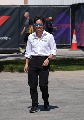 29 02 2024, Bahrain International Circuit, Sakhir, Formula 1 Gulf Air Bahrain Grand Prix 2024 ,in the picture Team Principal Ayao Komatsu, Haas F1 Team Sakhir Bahrain International Circuit Bahrain eu-images-506
