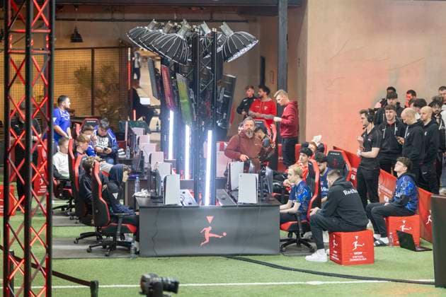 Virtual Bundesliga, Division South East, 28 02 2023 VBL Club Championship Offline Matchday, February 27 28, Virtual Bundesliga, 33 Matchday, Division South East, on 28 02 2023, Strassenkicker Base, Cologne Copyright: xBEAUTIFULxSPORTS Meuselx