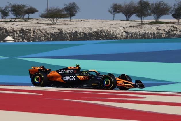F1 Bahrain Grand Prix 2024 Practice 1 Lando Norris of McLaren during first practice ahead of the Formula 1 Bahrain Grand Prix at Sakhir Circuit in Sakhir, Bahrain on February 29, 2024. Sakhir Bahrain  Copyright: xJakubxPorzyckix originalFilename:porzycki-f1bahrai240229_np7K1.jpg