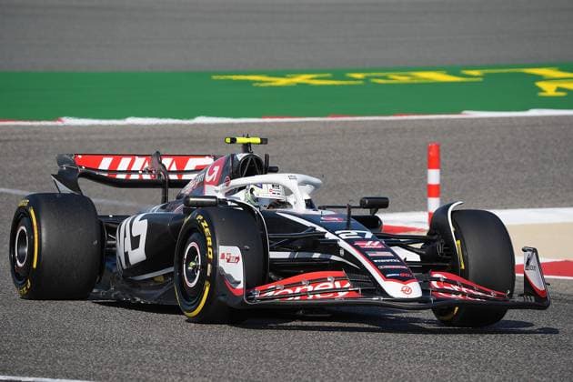 Formula 1 Gulf Air Bahrain Grand Prix 2024 29 02 2024, Bahrain International Circuit, Sakhir, Formula 1 Gulf Air Bahrain Grand Prix 2024 ,in the picture Nico Hülkenberg DEU , Haas F1 Team nordphotoxGmbHx xBratic nph00250