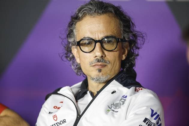 MEKIES Laurent (fra), Team Principal of Visa Cash App RB F1 Team, portrait press conference, PK, Pressekonferenz during the Formula 1 Gulf Air Bahrain Grand Prix 2024, 1st round of the 2024 FIA Formula One World Championship, WM, Weltmeisterschaft from February 29 to March 2, 2024 on the Bahrain International Circuit, in Sakhir, Bahrain - F1 - BAHRAIN GRAND PRIX 2024 DPPI Panoramic  240229_R01BAHRAIN__BR32438
