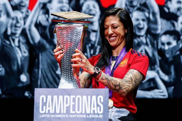 Football, Women, Ballon d Or 2024, Jennifer Hermoso wins Socrates Award - Archive photos