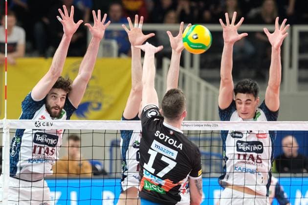 Volleyball, CL, Itas Trentino Volley - Berlin Recycling Volleys