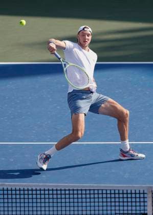 Tallon Griekspoor, Jan Lennard Struff, Mens Doubles, Dubai Duty Free Tennis Championships, Dubai, U A E Tennis Dubai Tennis Championships 2024 ATP Dubai Duty Free Tennis Stadium Dubai United Arab Emirates 1 March 2024 Copyright: xJuergenxHasenkopfx