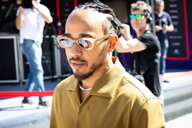 Lewis Hamilton (UK, Mercedes AMG Petronas F1 Team 44) BHR, Formel 1 Rennen, Bahrain International Circuit, 01.03.24 BHR, Formel 1 Rennen, Bahrain International Circuit, 01.03.24 Manama Copyright: xFoto:xEIBNER ThomasxFuesslerx EP_tfr