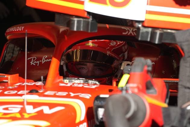 Formula 1 Gulf Air Bahrain Grand Prix 2024 01 03 2024, Bahrain International Circuit, Sakhir, Formula 1 Gulf Air Bahrain Grand Prix 2024 ,in the picture Charles Leclerc MCO , Scuderia Ferrari nordphotoxGmbHx xBratic nph00250