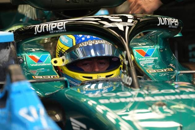 Formula 1 Gulf Air Bahrain Grand Prix 2024 01 03 2024, Bahrain International Circuit, Sakhir, Formula 1 Gulf Air Bahrain Grand Prix 2024 ,in the picture Fernando Alonso ESP , Aston Martin Aramco Cognizant Formula One Team nordphotoxGmbHx xBratic nph00250