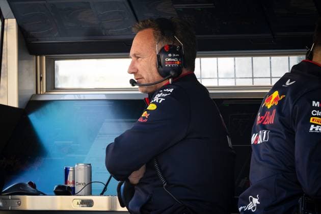 Christian Horner, GB , Oracle Red Bull Racing, Team Principal BHR, Formula 1 race, Bahrain International Circuit, 01 03 24 BHR, Formula 1 race, Bahrain International Circuit, 01 03 24 Manama Copyright: xFoto:xEIBNER ThomasxFuesslerx EP_tfr