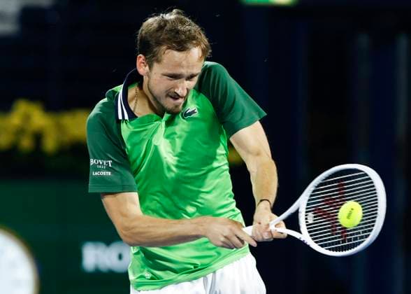 Daniil Medvedev, Dubai Duty Free Tennis Championships, Dubai, U A E Tennis Dubai Tennis Championships 2024 ATP Dubai Duty Free Tennis Stadium Dubai United Arab Emirates 1 March 2024 Copyright: xJuergenxHasenkopfx