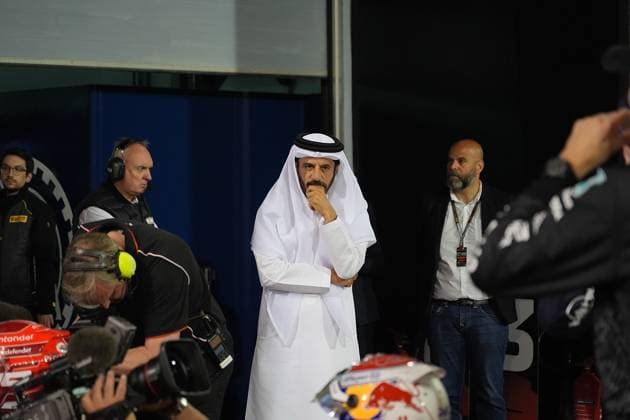 Formula 1 Gulf Air Bahrain Grand Prix 2024 01 03 2024, Bahrain International Circuit, Sakhir, Formula 1 Gulf Air Bahrain Grand Prix 2024 ,in the picture FIA President Mohammed bin Sulayem nordphotoxGmbHx xBratic nph00250