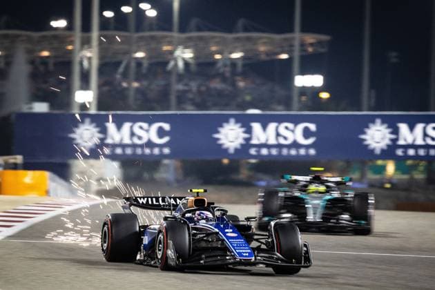 Logan Sargeant USA, Williams Racing 2 BHR, Formula 1 race, Bahrain International Circuit, 01 03 24 BHR, Formula 1 race, Bahrain International Circuit, 01 03 24 Manama Copyright: xFoto:xEIBNER ThomasxFuesslerx EP_tfr