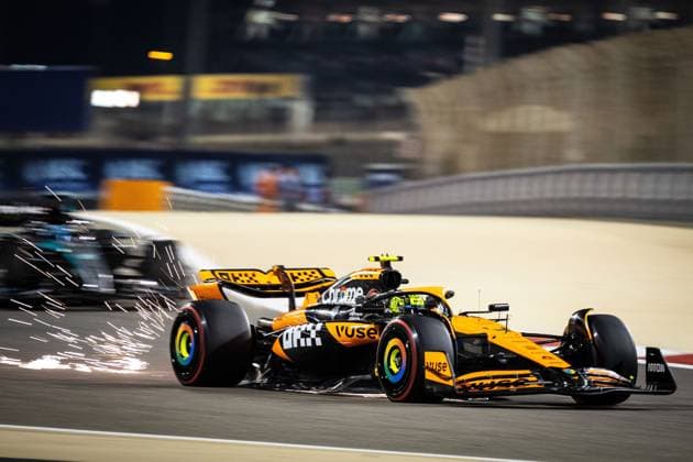 Lando Norris UK, McLaren Formula 1 Team 4 BHR, Formula 1 race, Bahrain International Circuit, 01 03 24 BHR, Formula 1 race, Bahrain International Circuit, 01 03 24 Manama Copyright: xFoto:xEIBNER ThomasxFuesslerx EP_tfr