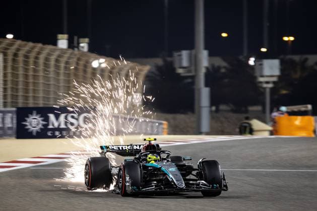 Lewis Hamilton UK, Mercedes AMG Petronas F1 Team 44 BHR, Formula 1 race, Bahrain International Circuit, 01 03 24 BHR, Formula 1 race, Bahrain International Circuit, 01 03 24 Manama Copyright: xFoto:xEIBNER ThomasxFuesslerx EP_tfr