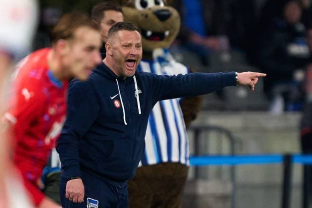 Pal Dardai Hertha BSC, Coach , GER, Hertha BSC vs Holstein Kiel, Soccer Men, 2 Bundesliga, Season 2023 2024, 24 Matchday, 01 03 2024 DFL REGULATIONS PROHIBIT ANY USE OF PHOTOGRAPHS AS IMAGE SEQUENCES AND OR QUASI VIDEO GER, Hertha BSC vs Holstein Kiel, Soccer Men, 2 Bundesliga, Season 2023 2024, 24 Matchday, 01 03 2024 Berlin Copyright: xEibner-Pressefotox xClaudiusxRaux EP_CRH