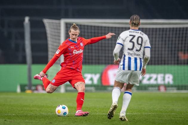 2 Soccer Bundesliga, Hertha BSC vs Holstein Kiel Berlin, 01 03 2024 Marvin Schulz Holstein Kiel, 15 2 Soccer Bundesliga, Hertha BSC vs Holstein Kiel, Olympiastadion, Berlin, 01 03 2024 DFL REGULATIONS PROHIBIT ANY USE OF PHOTOGRAPHS AS IMAGE SEQUENCES AND OR QUASI VIDEO Copyright: xBEAUTIFULxSPORTS LucianoxLimax