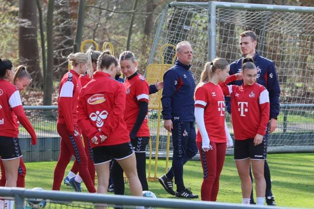 1 FC Köln, training women, training ground 2 1 FC Köln , 02 03 2024, picture