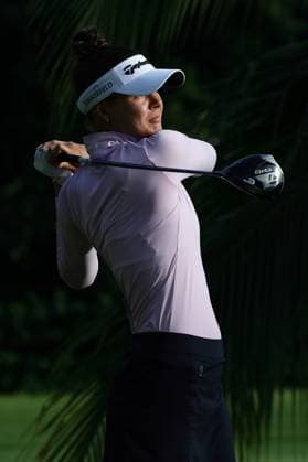 HSBC Women s World Championship, WM, Weltmeisterschaft - Round Three Esther Henseleit of Germany is in action during round three of the HSBC Women s World Championship at Sentosa Golf Club in Singapore, on March 2, 2024. Singapore Singapore  Copyright: xSuhaimixAbdullahx originalFilename:abdullah-notitle240302_npY8W.jpg