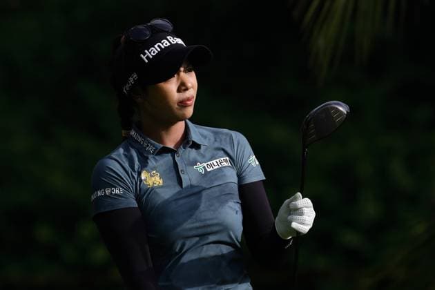 HSBC Women s World Championship, WM, Weltmeisterschaft - Round Three Patty Tavatanakit of Thailand is in action during round three of the HSBC Women s World Championship at Sentosa Golf Club in Singapore, on March 2, 2024. Singapore Singapore  Copyright: xSuhaimixAbdullahx originalFilename:abdullah-notitle240302_npzIM.jpg